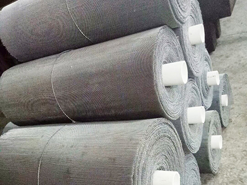 Iron sand belt woven mesh chain supplier